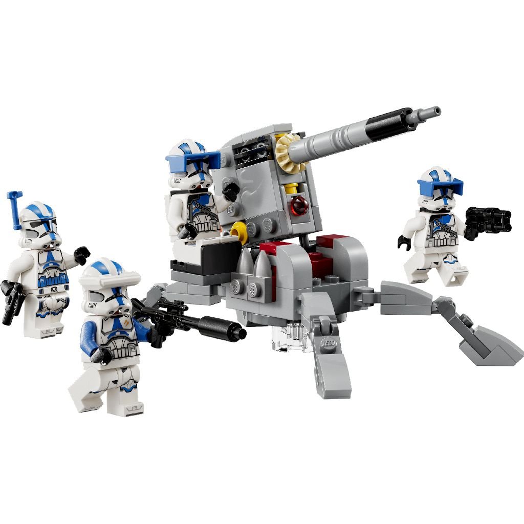 Конструктор LEGO Star Wars Бойовий набір клонів, 501 набір, 119 деталей (75345) - фото 3