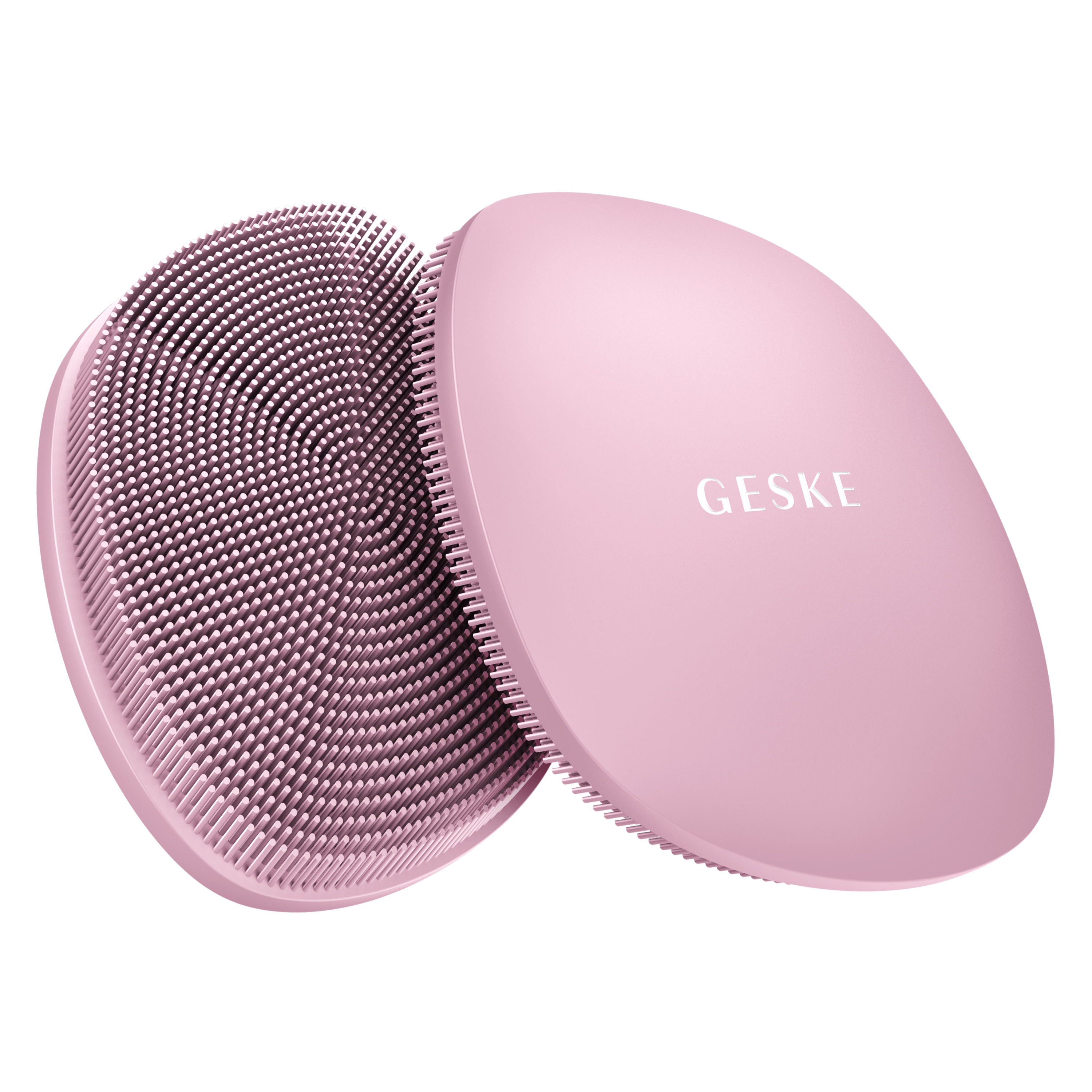 Щітка для обличчя GESKE Facial Brush 4 в 1 рожева - фото 4