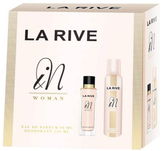 Подарочный набор La Rive In Woman: Парфюмированная вода, 90 мл, + Дезодорант, 150 мл - фото 1