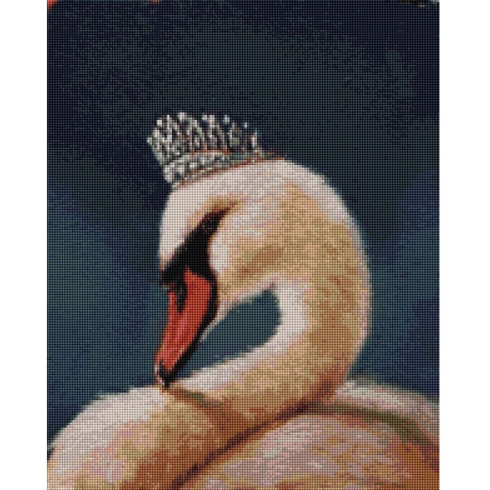 Алмазная мозаика Brushme Принцесса Лебедь © Lucia Heffernan DBS1203, 40x50 см - фото 1