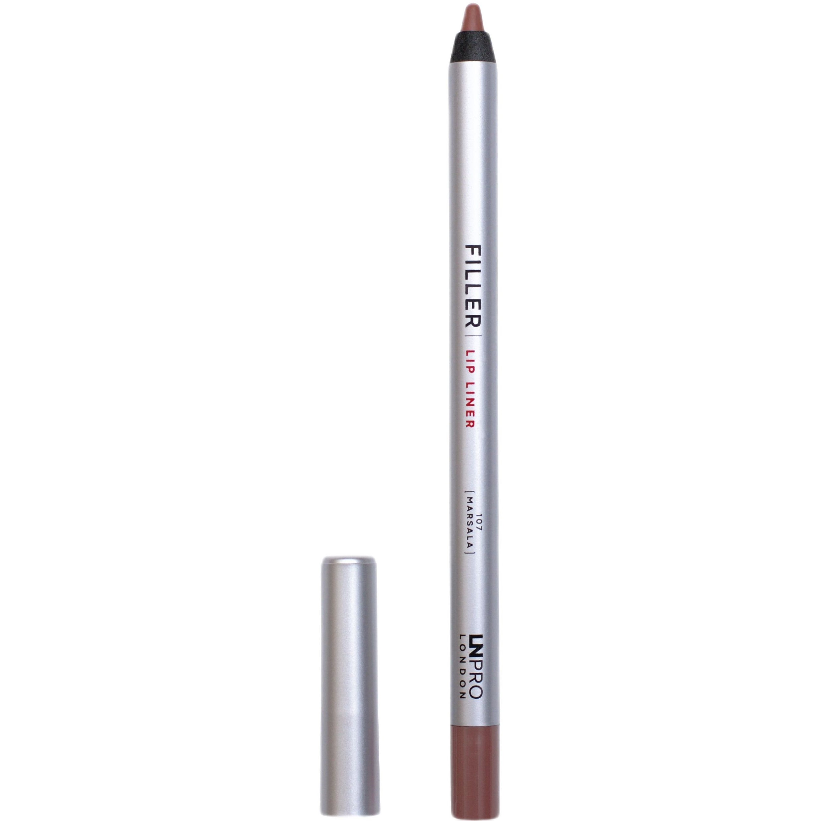 Стойкий гелевый карандаш для губ LN Pro Filler Lip Liner тон 107, 1.7 г - фото 1