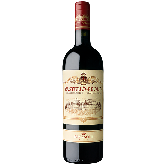Вино Barone Ricasoli Castello di Brolio Chianti Classico, червоне, сухе, 14%, 0,375 л - фото 1