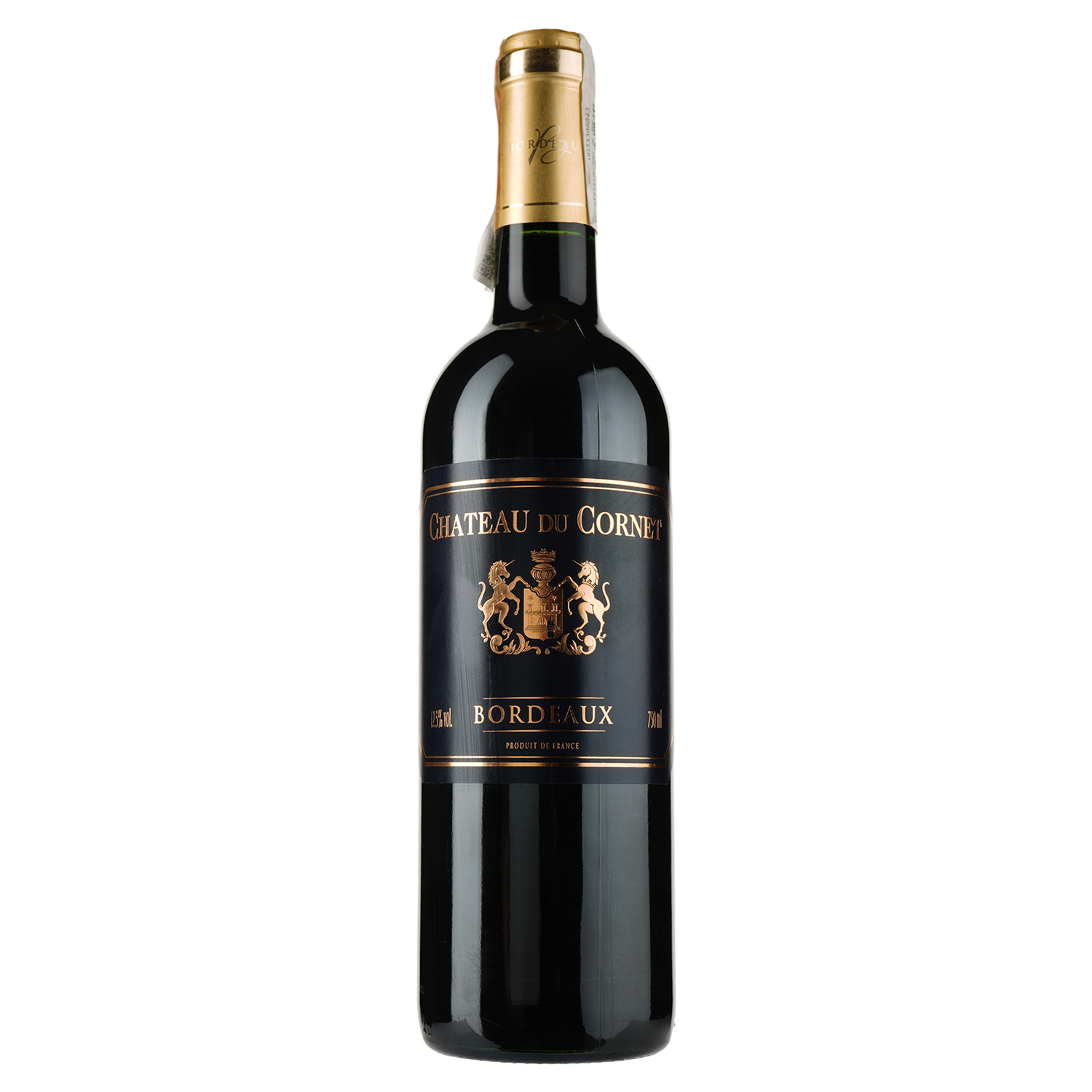 Вино Cheval Quancard Chateau du Cornet Bordeaux AOC, красное, сухое, 11-14,5%, 0,75 л - фото 1