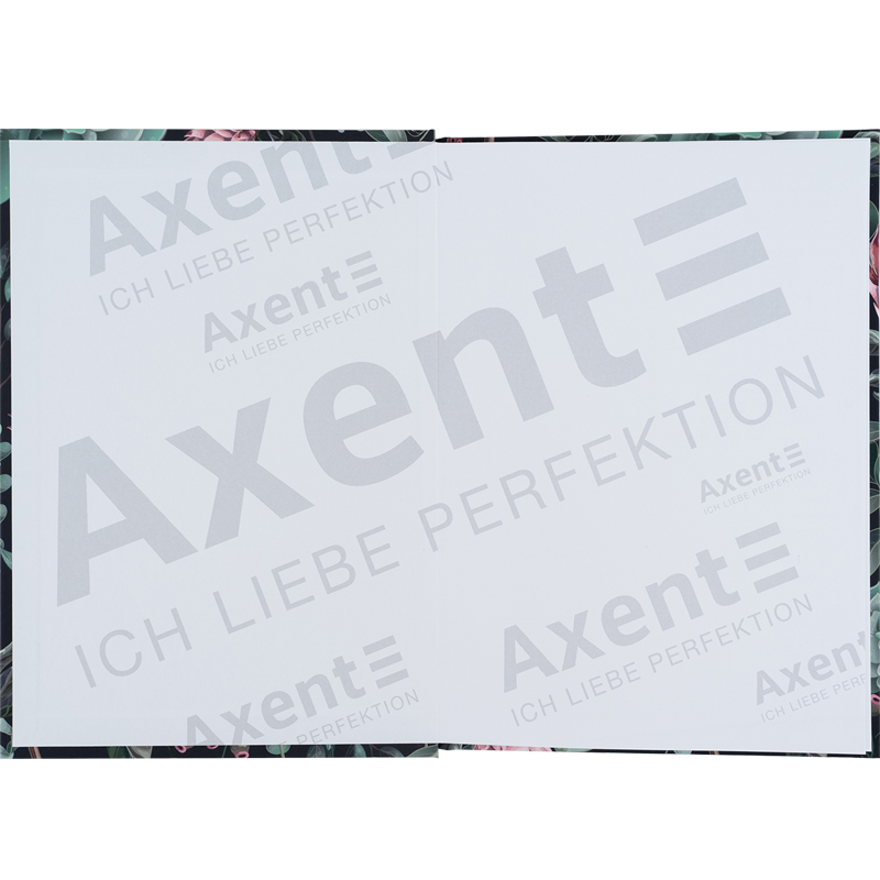 Книга записна Axent Bloom A5 в клітинку 96 аркушів зелена (8456-4-A) - фото 3