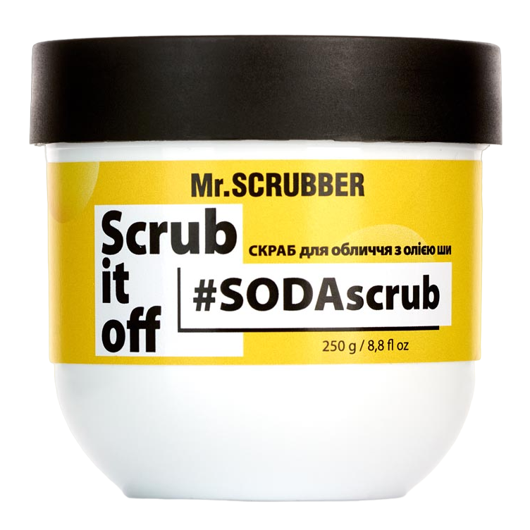 Скраб для обличчя Mr.Scrubber Soda Scrub, 250 г - фото 1