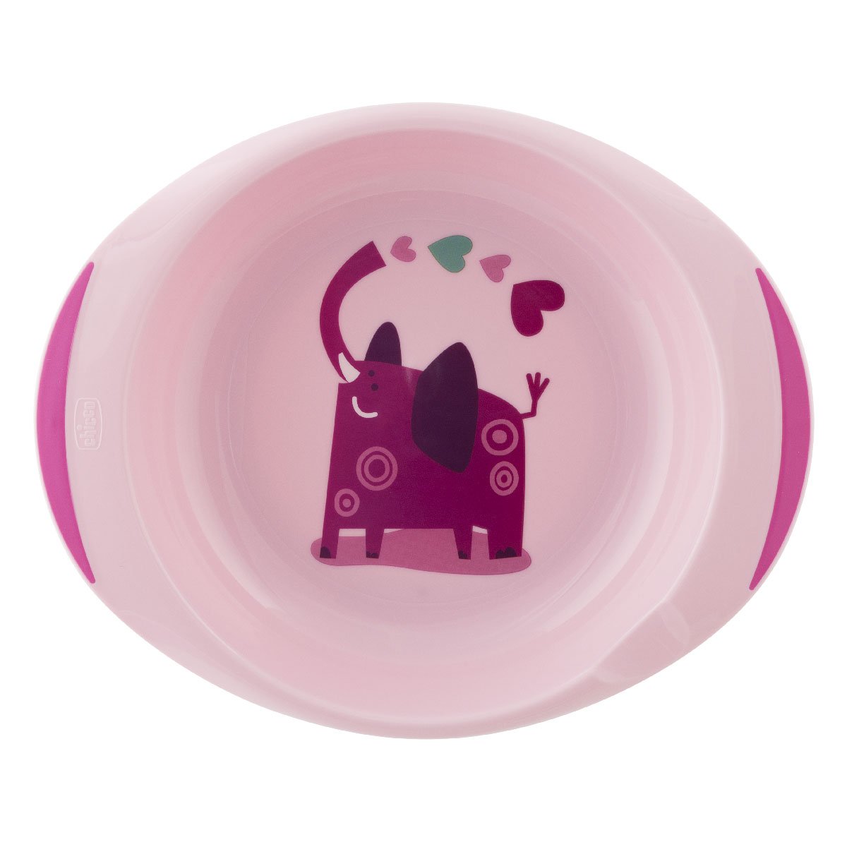 Набор тарелок Chicco Easy Feeding, 12 m+, розовый, 2 шт. (16002.10) - фото 2