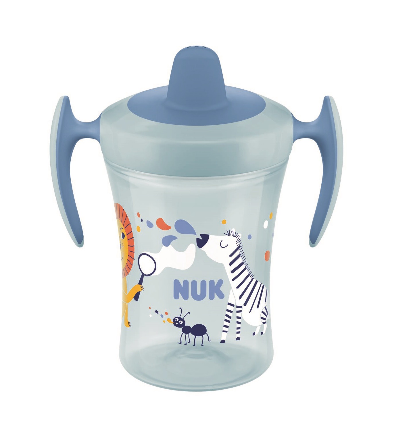 Поильник Nuk EvolutionTrainer, от 6 мес., 230 мл, голубой (3953129) - фото 2