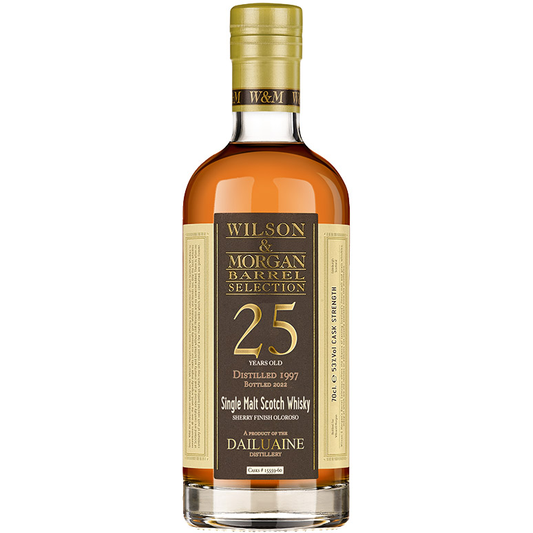 Віскі Wilson & Morgan Dailuaine 25 yo Single Malt Scotch Whisky 53% 0.7 л - фото 1