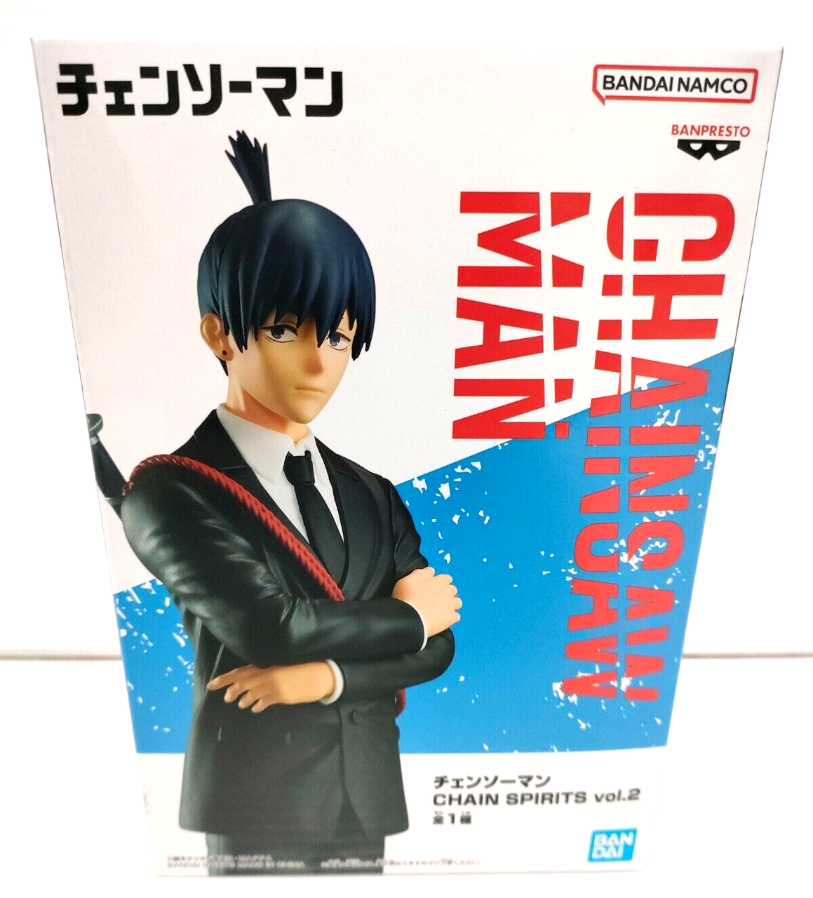 Фигурка Bandai Spirits Человек-бензопила Аки Хаякава Chainsaw Man Aki Hayakawa 16 см BS CM AH - фото 3