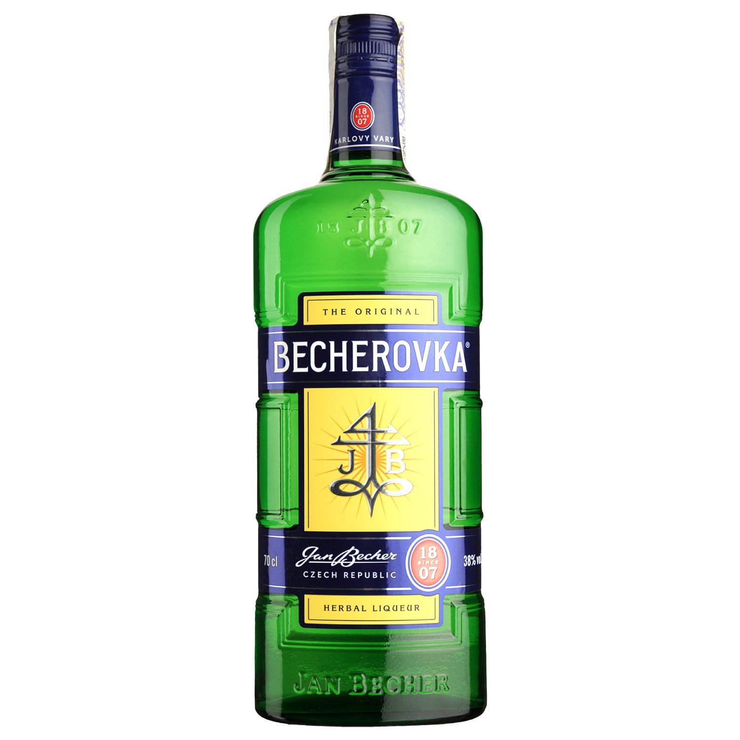 Лікерна настоянка на травах Becherovka, 38%, 0,7 л (55556) - фото 1