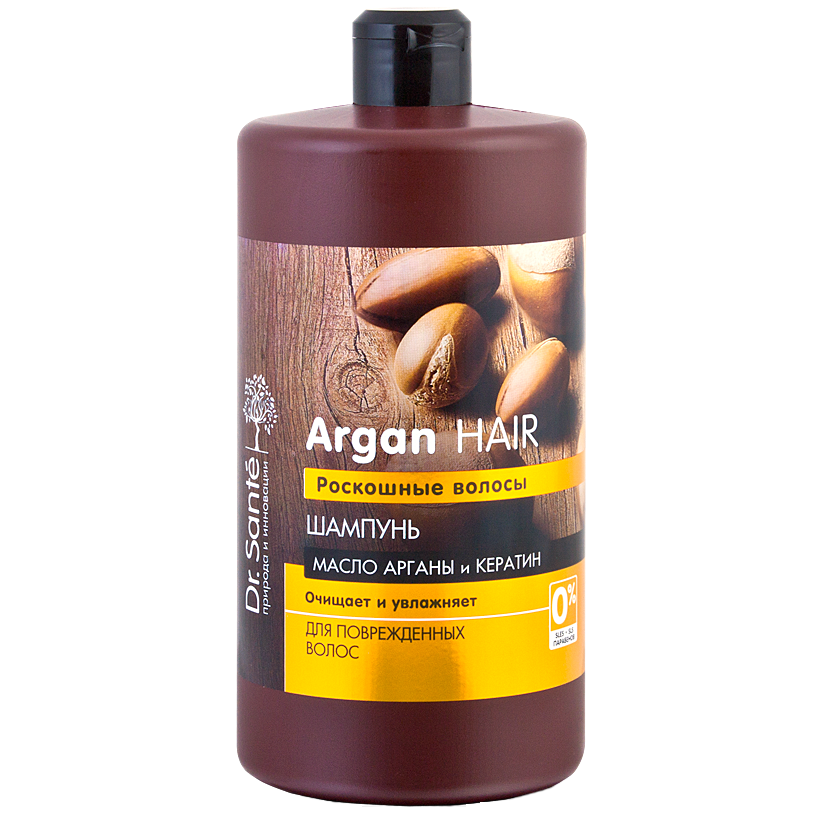 Шампунь для волосся Dr. Sante Argan Hair, 1 л - фото 1