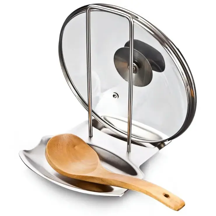 Підставка Supretto для кухонних предметів з нержавіючої сталі срібляста (84770001) - фото 4
