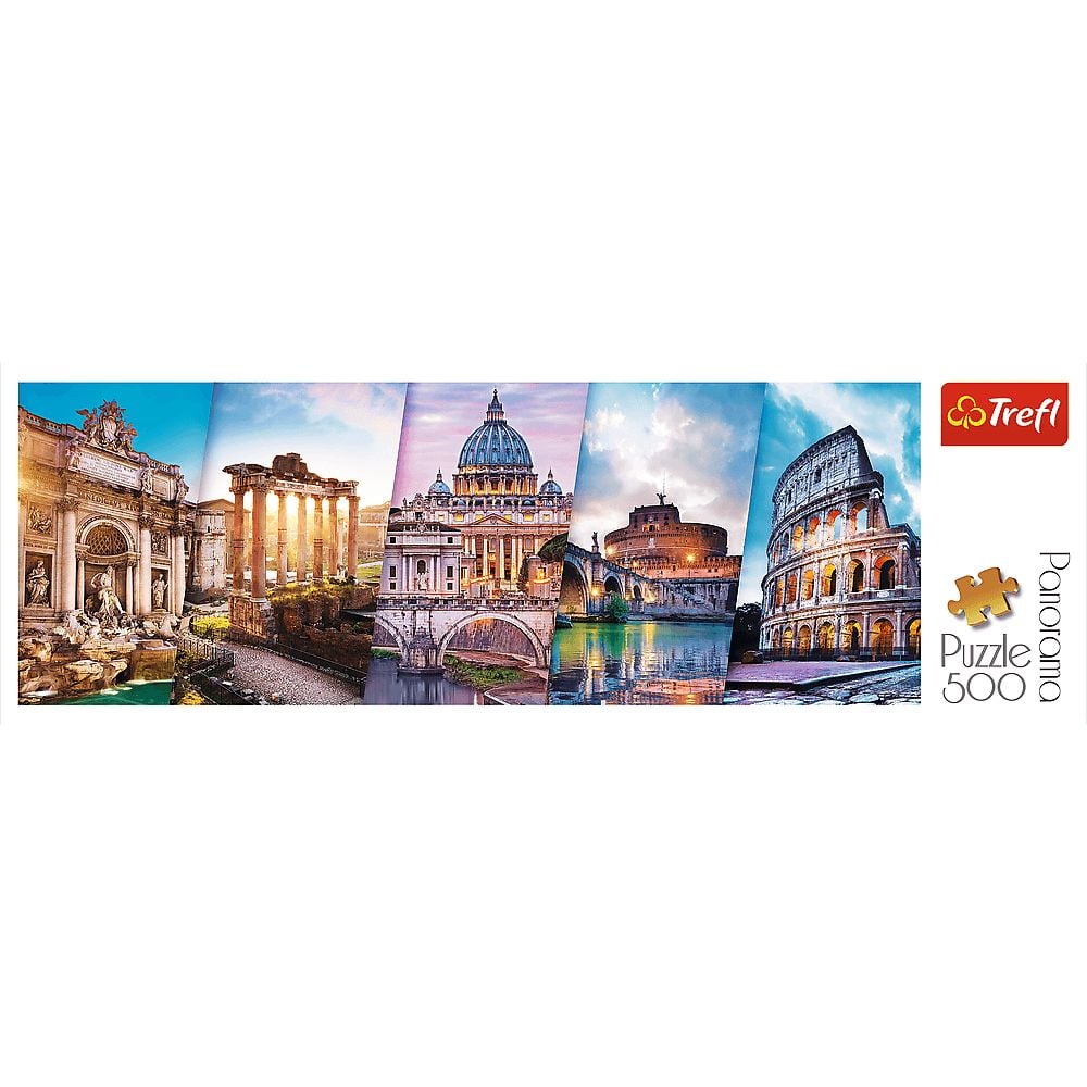 Пазли Trefl Панорама Подорож Італією 500 елементів - фото 2