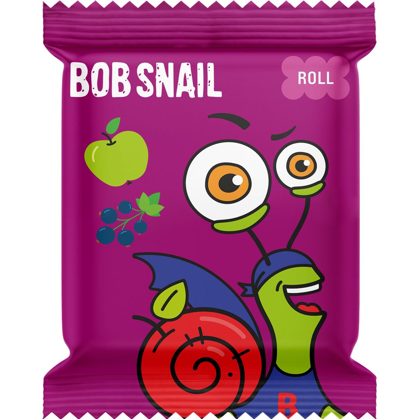 Фруктовые яблочно-смородиновые конфеты Bob Snail 100 г (10 шт. х 10 г) - фото 2