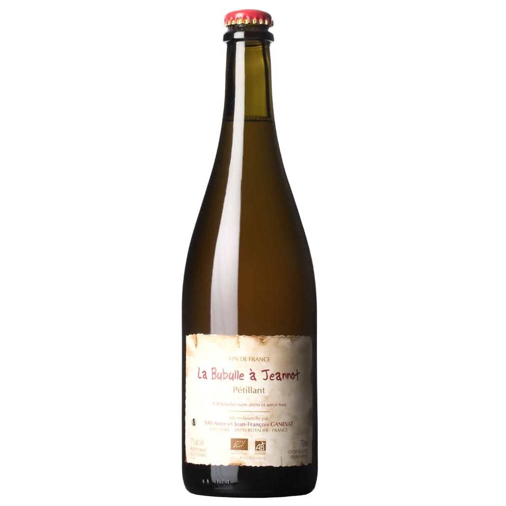 Вино игристое Anne et J.F. Ganevat La Bubulle a Jeannot, белое, брют, 0,75 л (50948) - фото 1