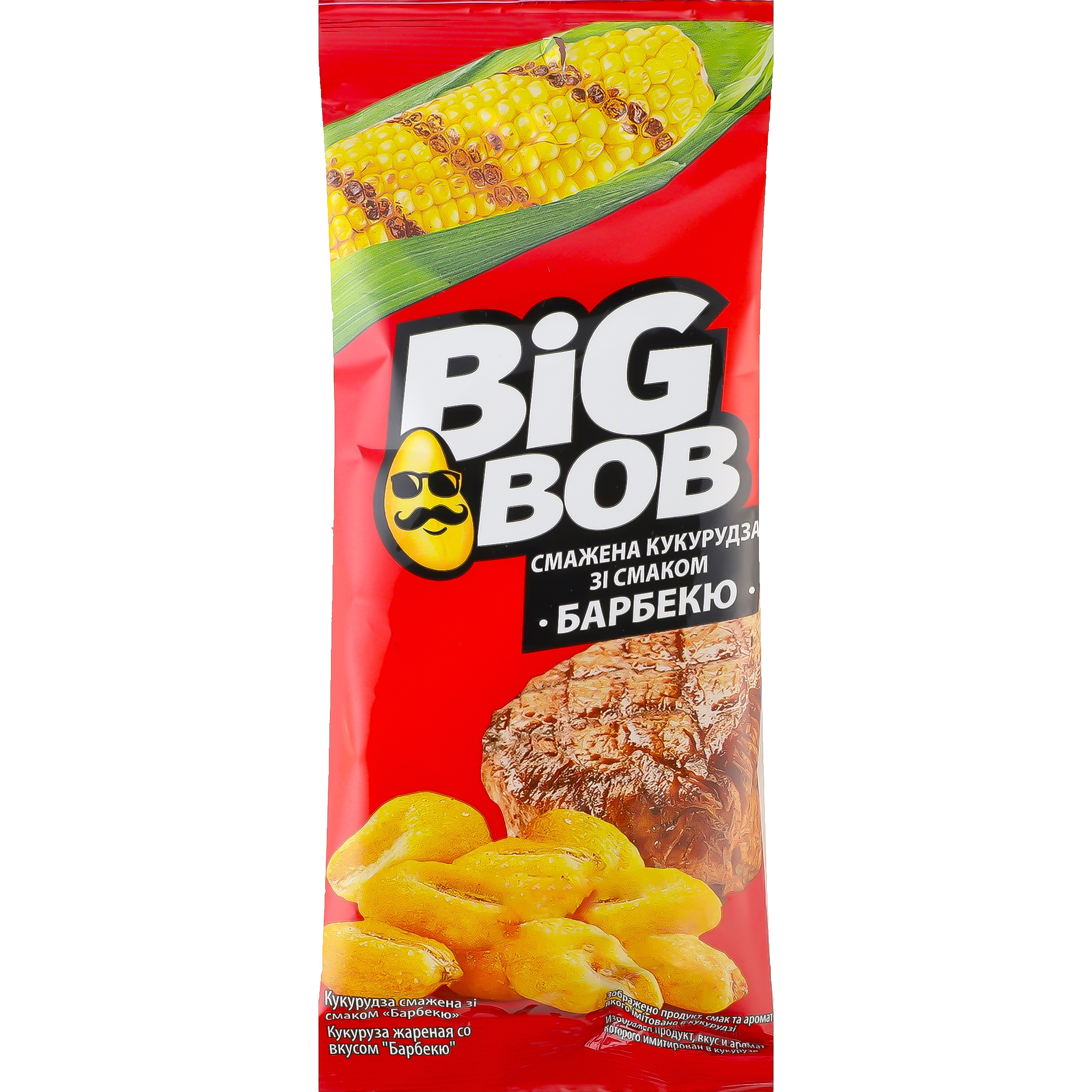 Кукуруза жареная Big Bob Барбекю 60 г - фото 1