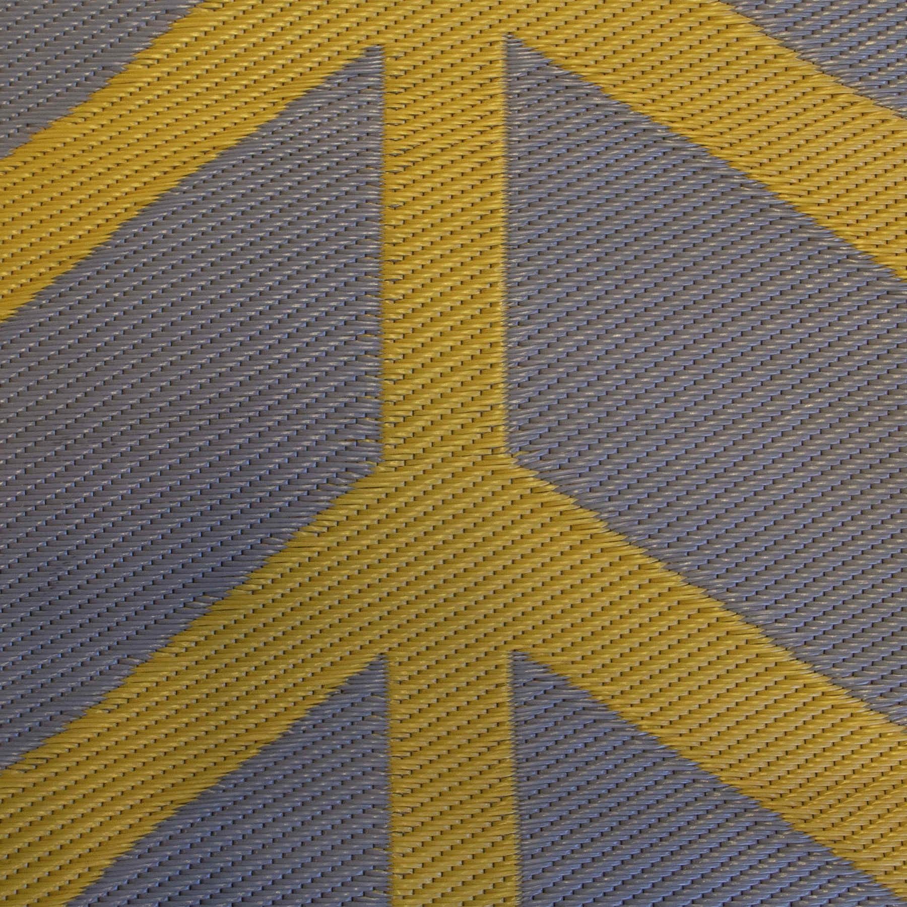 Коврик для пикника Bo-Camp Flaxton Large желто-серый (4271081) - фото 3