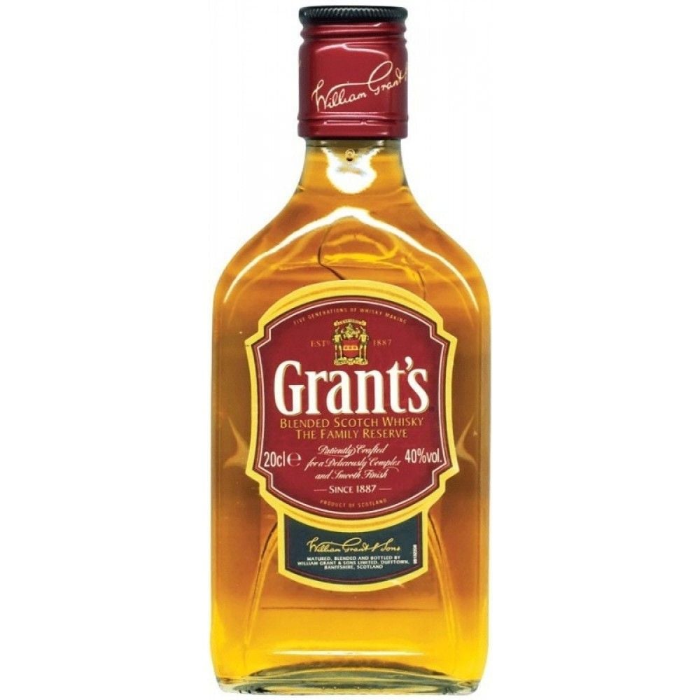 Віскі Grant's Triple wood Blended Scotch Whisky 40% 0.2 л - фото 1