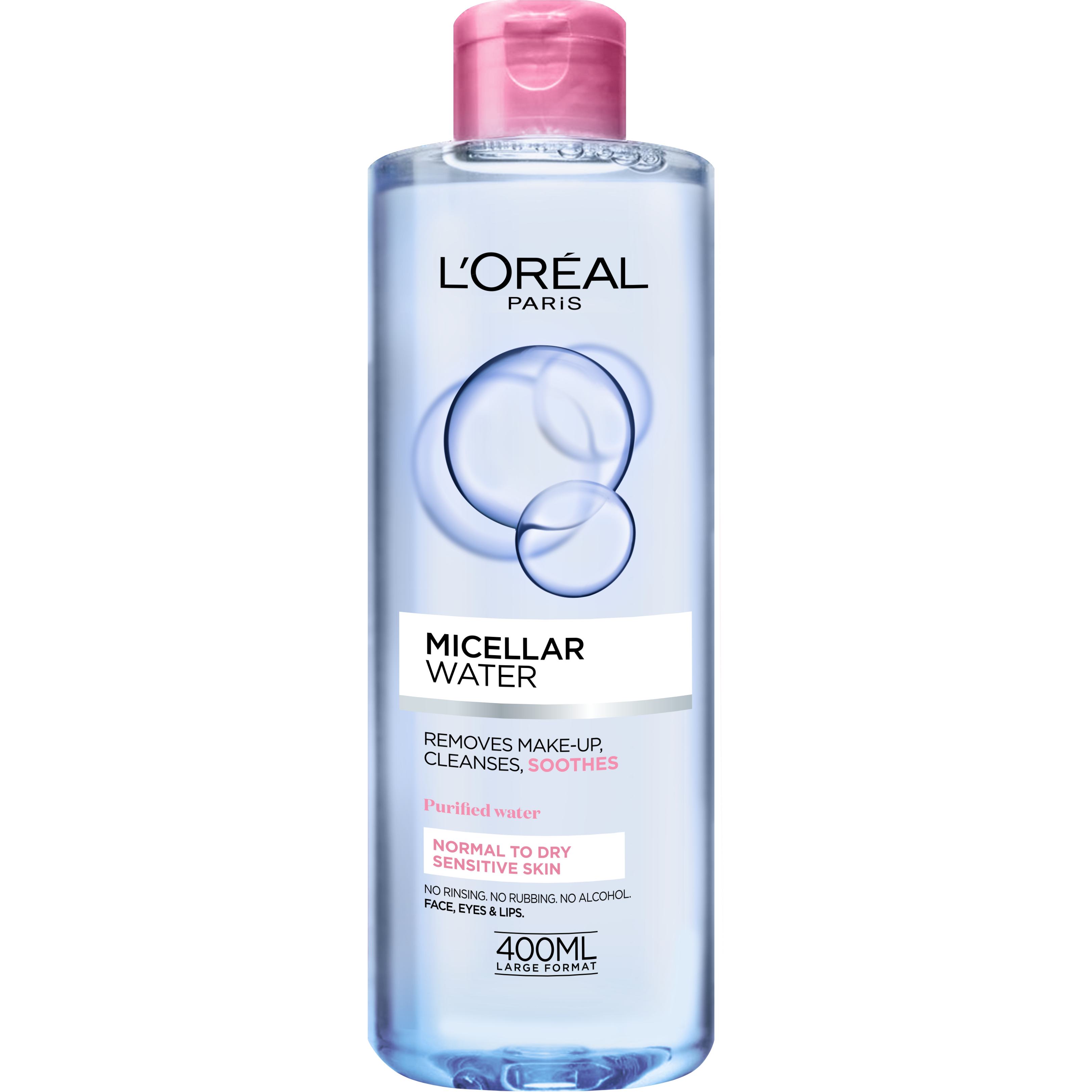 Мицеллярная вода L'Oreal Paris Skin Expert, для сухого и чувствительного типа кожи, 400 мл (A8948100) - фото 1