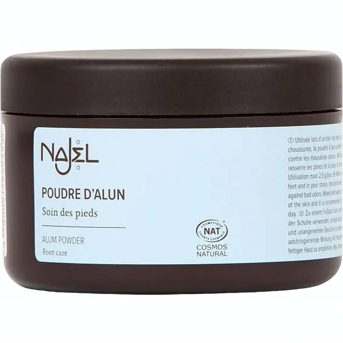 Натуральный дезодорант в виде порошка Najel Alum Powder Foot Care 150 г - фото 1