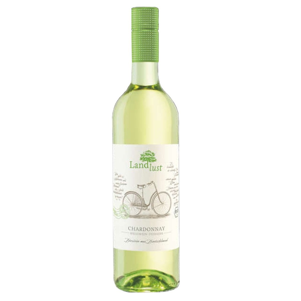Вино Peter Mertes Landlust Chardonnay, белое полусладкое, 12%, 0,75 л (8000018978076) - фото 1