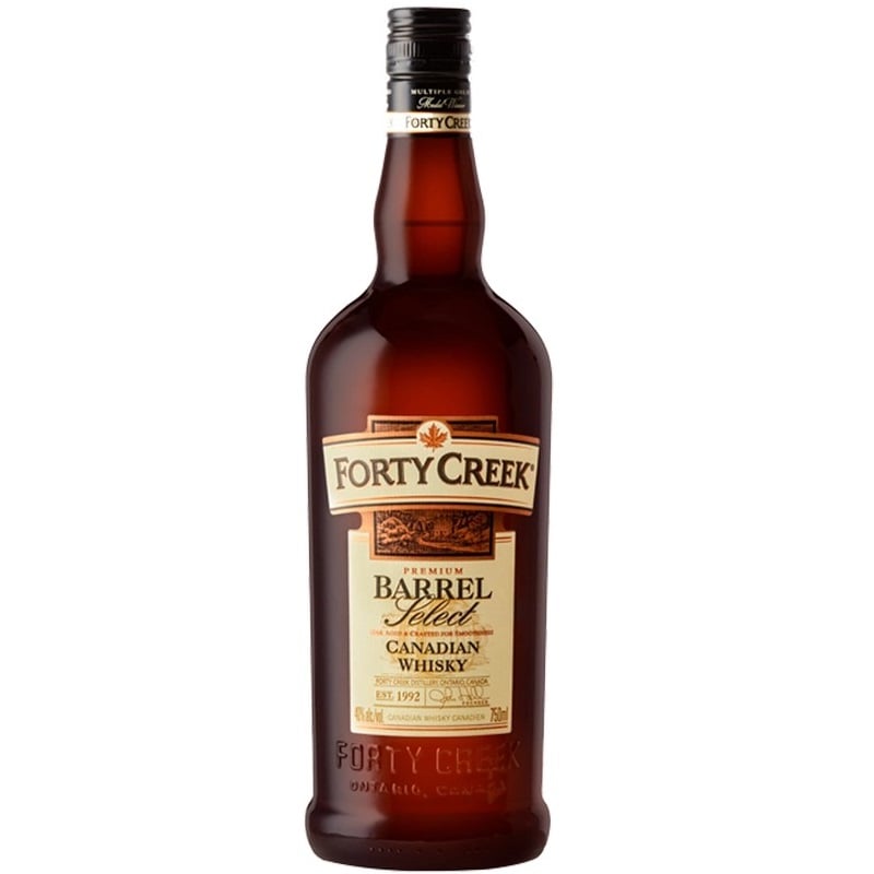 Віскі Forty Creek Barrel Select Canadian Whisky, 40%, 0,75 л - фото 1