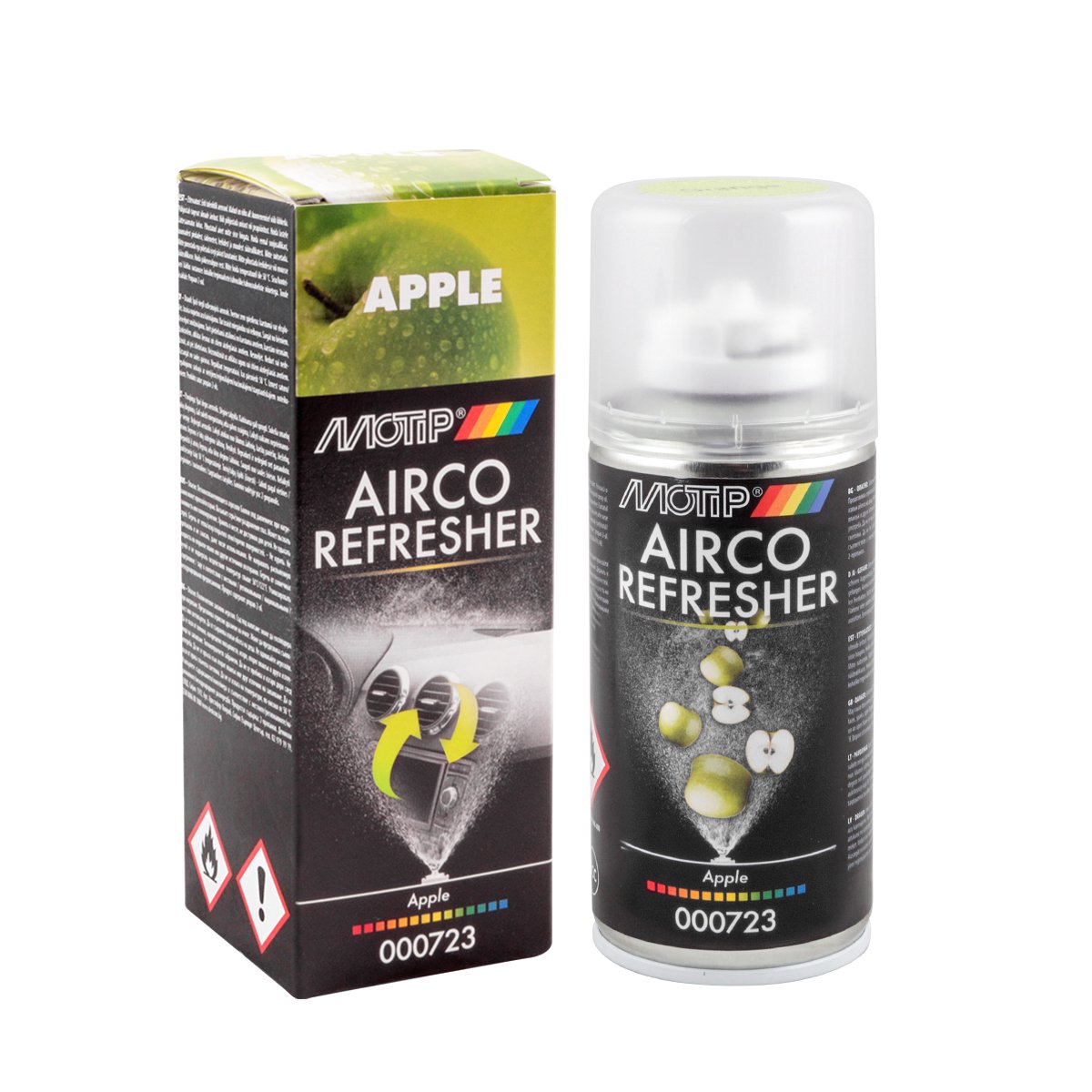 Очиститель системы кондиционирования Motip Airco, яблоко, 150 мл (000723BS) - фото 2