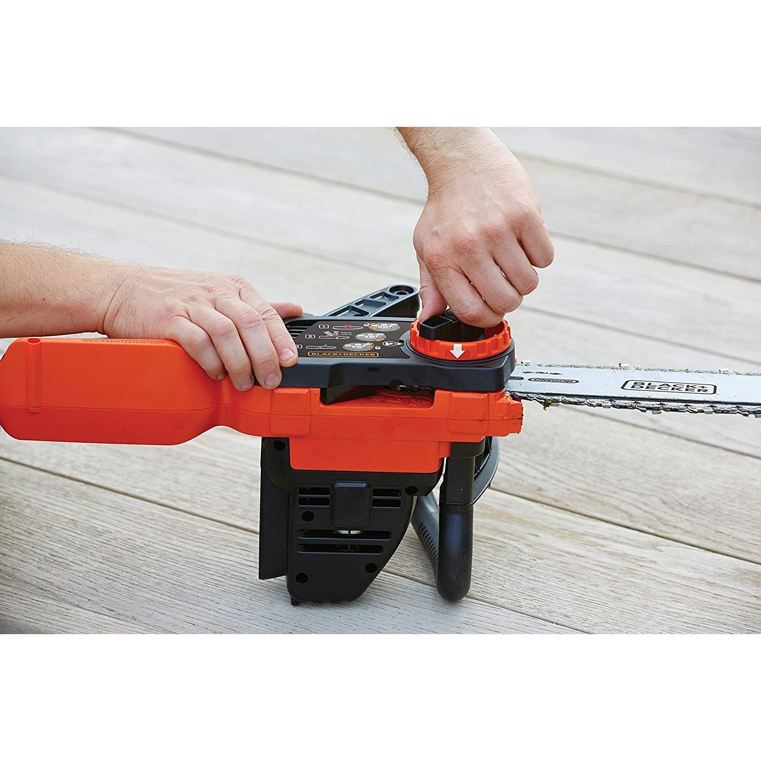 Пила ланцюгова Black+Decker акумуляторна (GKC3630L25-QW) - фото 4