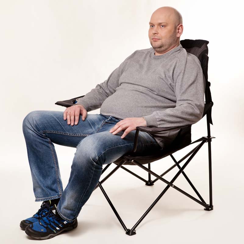 Кресло Vitan Мастер карп d16 мм серый - фото 4