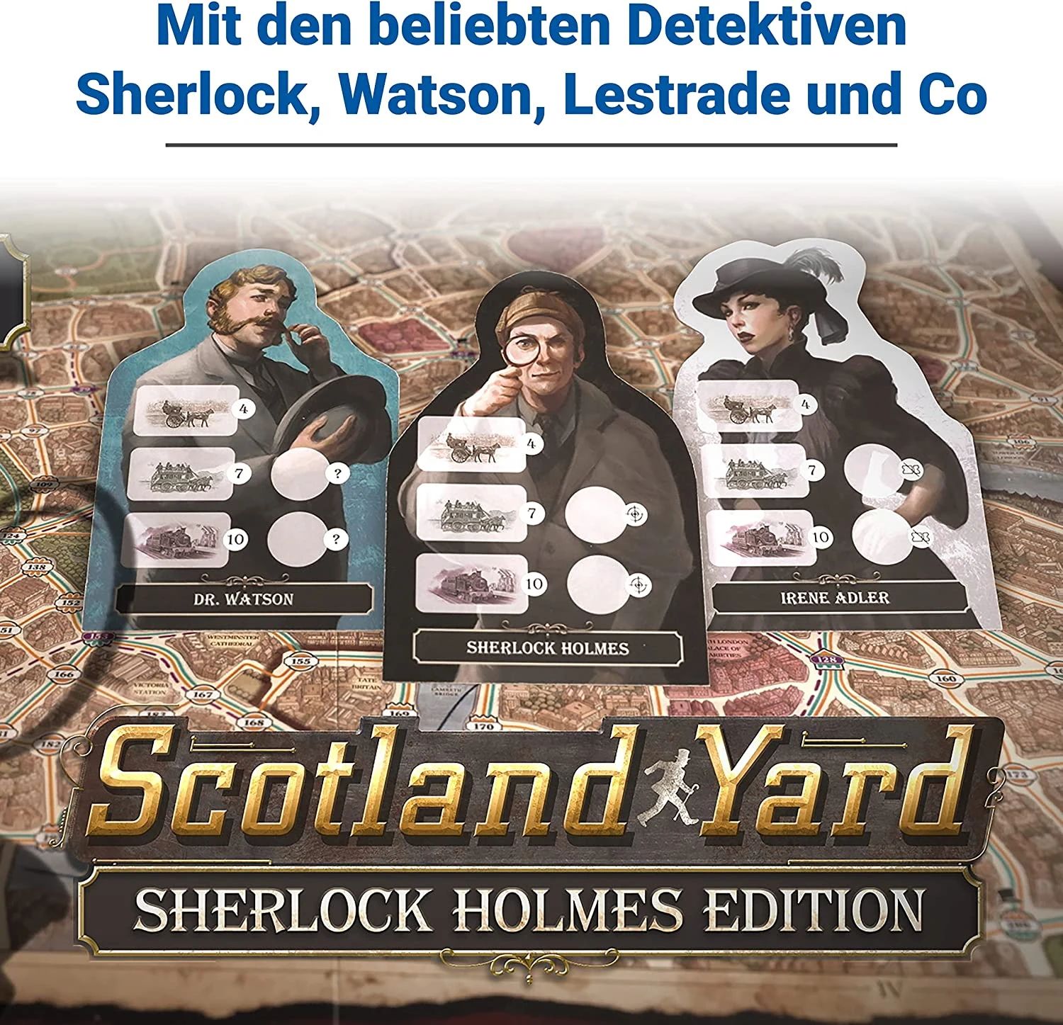 Настільна гра Ravensburger Scotland Yard Sherlock Holmеs (27344) - фото 4