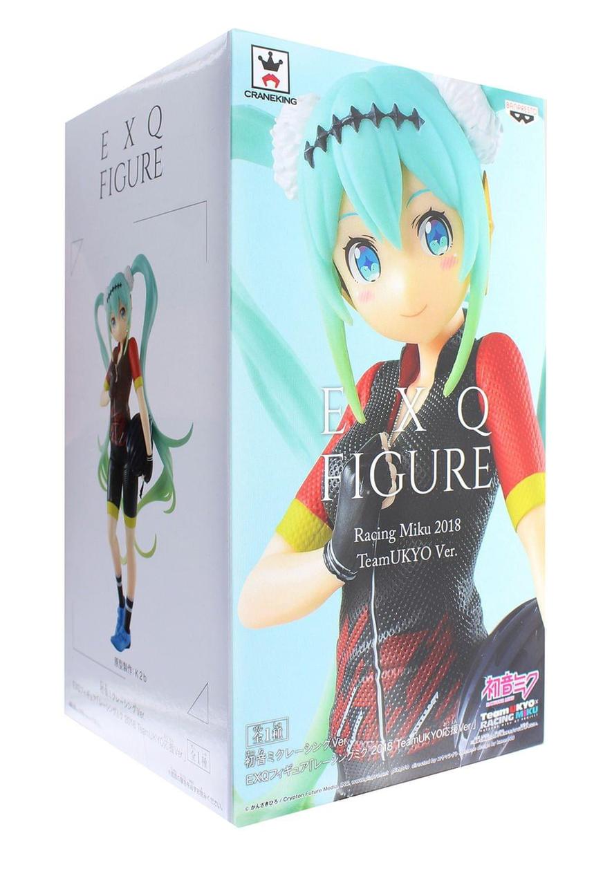 Фигурка Banpresto Мику Хацуне в велоформе Hatsune Miku 2018 Team UKYO Support Ver 19 см B HM TUv - фото 4