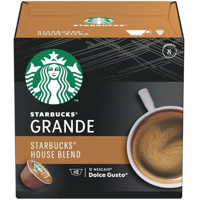 Кофе в капсулах Starbucks DG Grande House Blend 12 шт. (950237) - фото 1