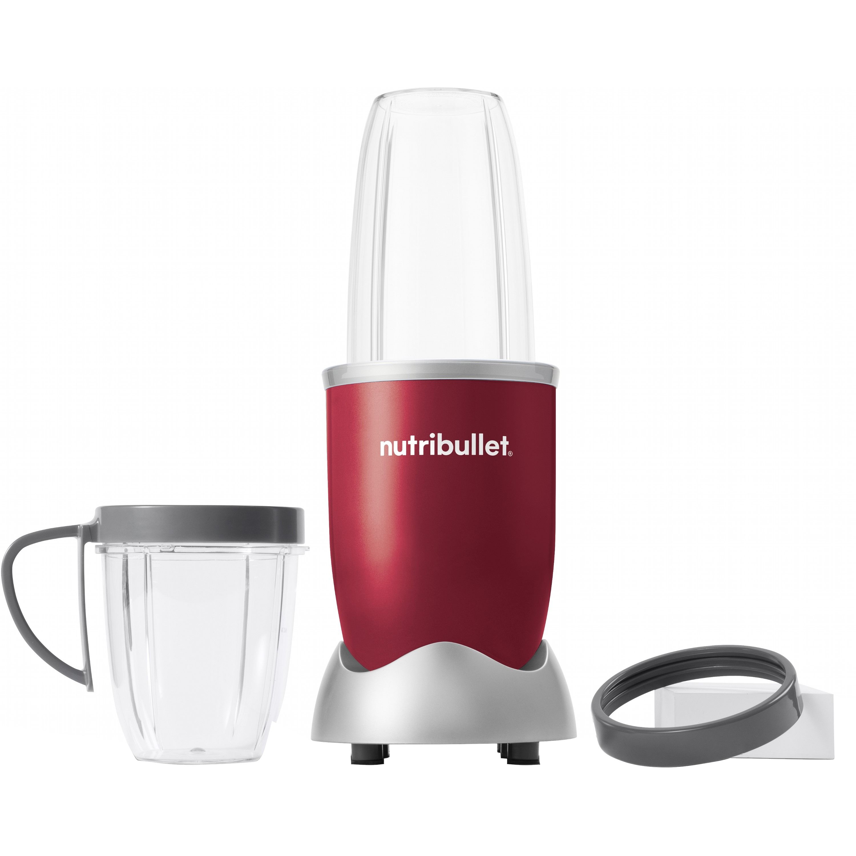 Стационарный блендер Nutribullet NB 606R 600W Red - фото 1