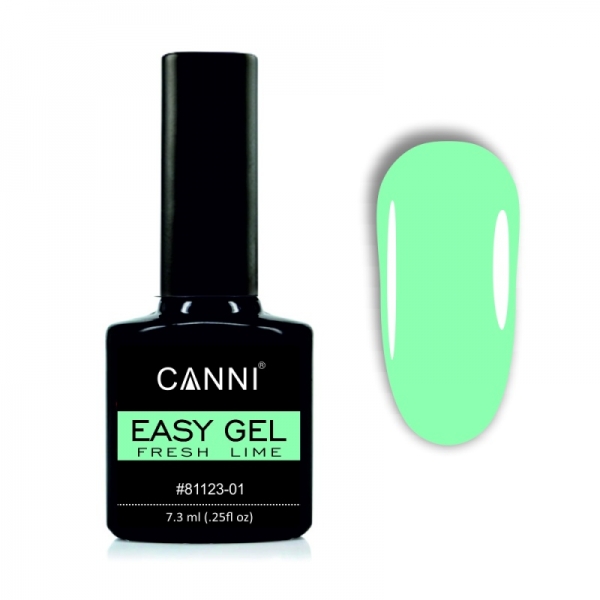 Гель для нарощування Canni Easy gel 04 Fresh Lime 7.3 мл - фото 2