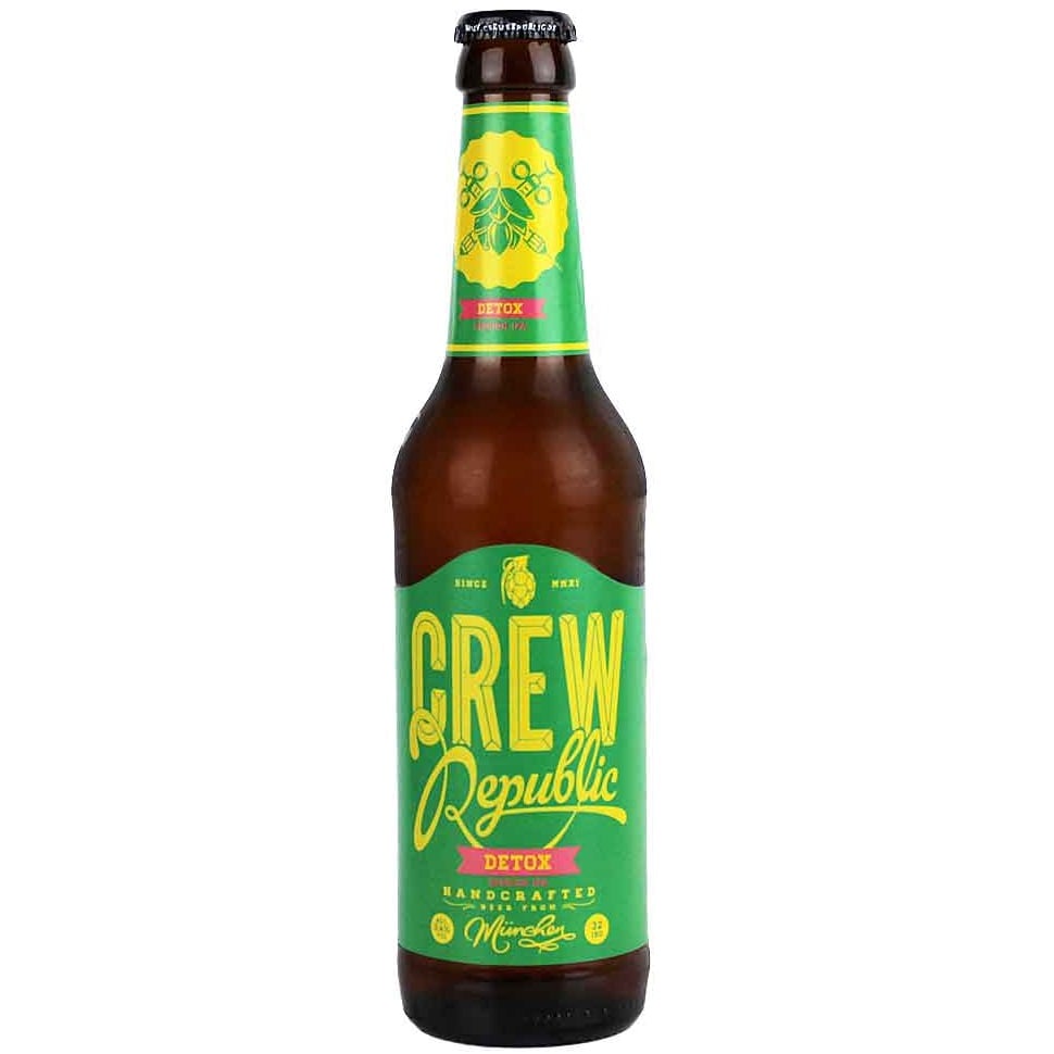 Пиво Crew Republic Hop Junkie світле, 3,7%, 0,33 л (789739) - фото 1