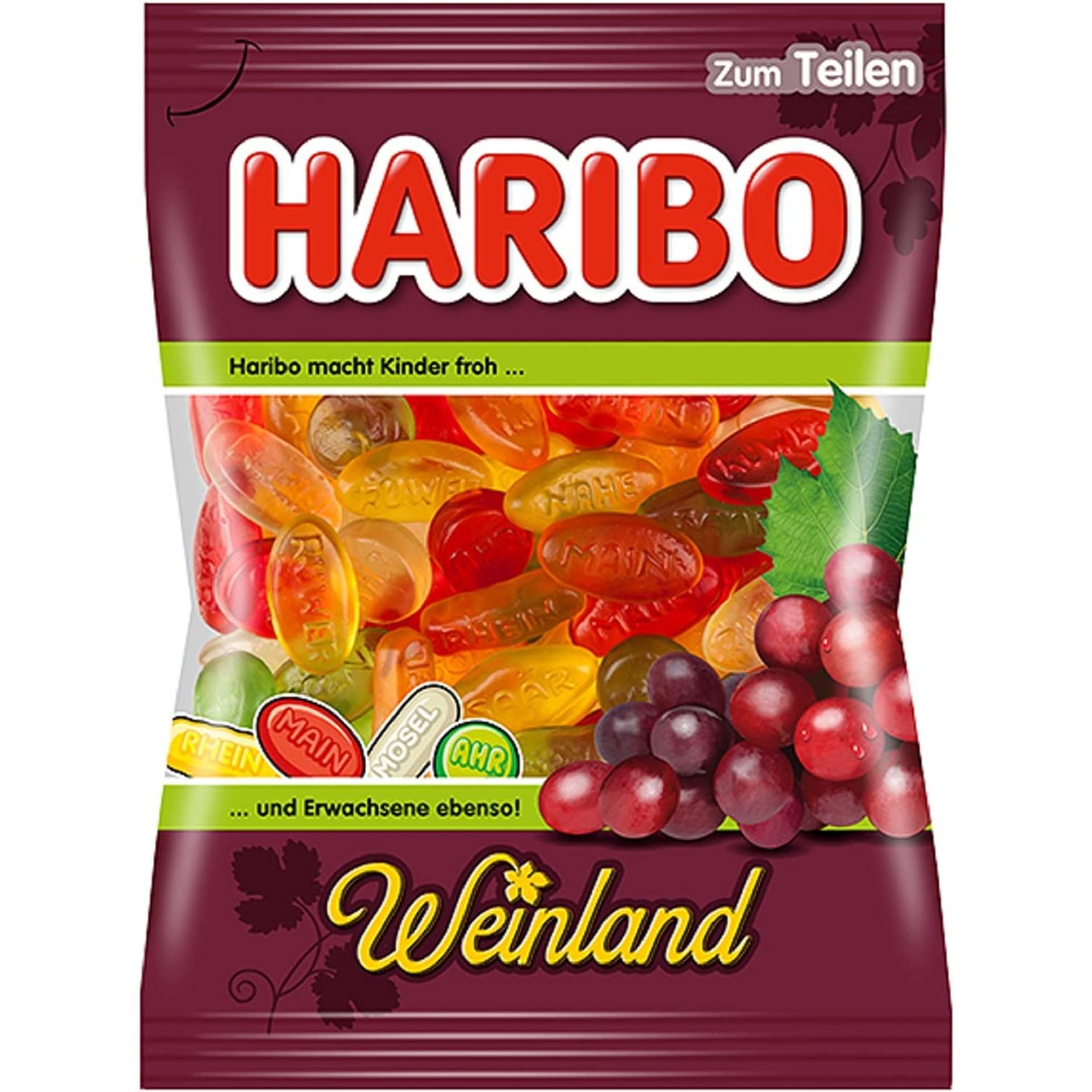 Конфеты Haribo Weinland 100 г (5742) - фото 1