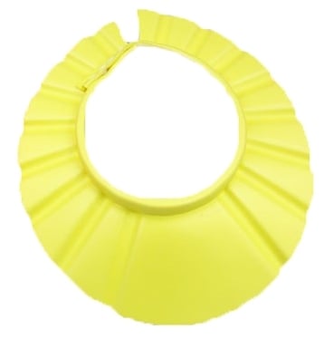 Козирок-рондо Курносики для миття і стрижки волосся, жовтий (7110 жовт) - фото 1