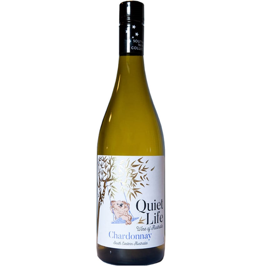 Вино Quiet Life Chardonnay, біле, сухе, 0,75 л - фото 1
