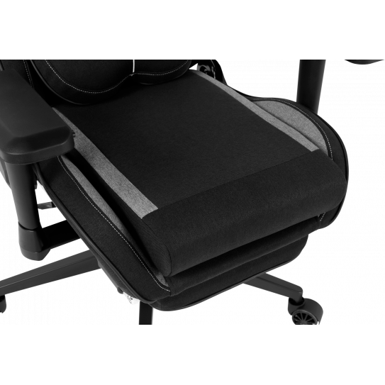Геймерське крісло GT Racer X-2308 Fabric Blac)/Gray (X-2308 Fabric Black/Gray) - фото 5