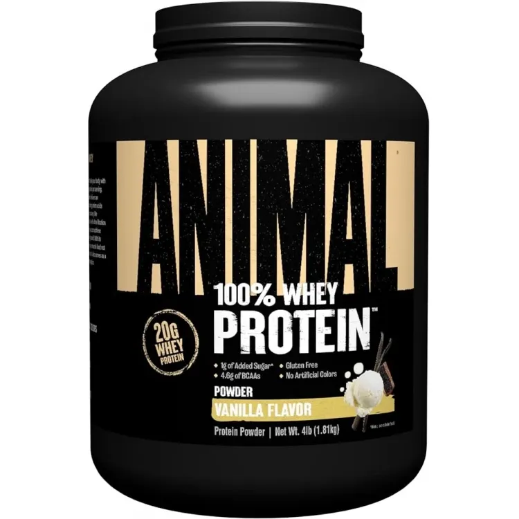 Протеїн Universal Nutrition Animal 100% Whey Ваніль 1.8 кг - фото 1