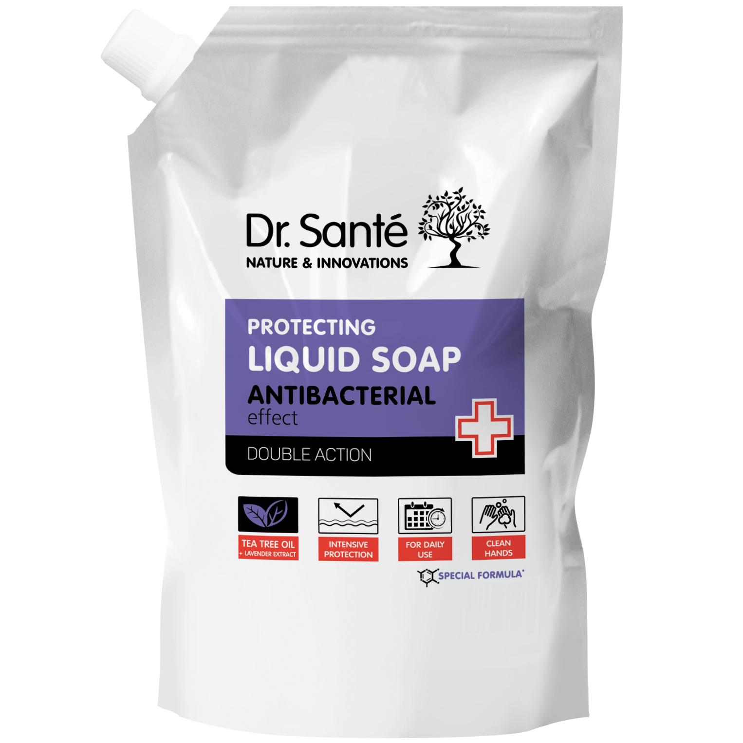 Жидкое мыло для рук Dr. Sante Антибактериальный эффект, 500 мл - фото 1