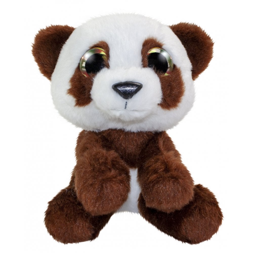 Мяка іграшка Lumo Stars Панда Da, 15 см, коричневий з білим (55391) - фото 1