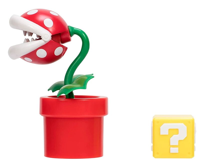 Игровая фигурка Super Mario Растение-пиранья, с артикуляцией, 10 см (40825i) - фото 5