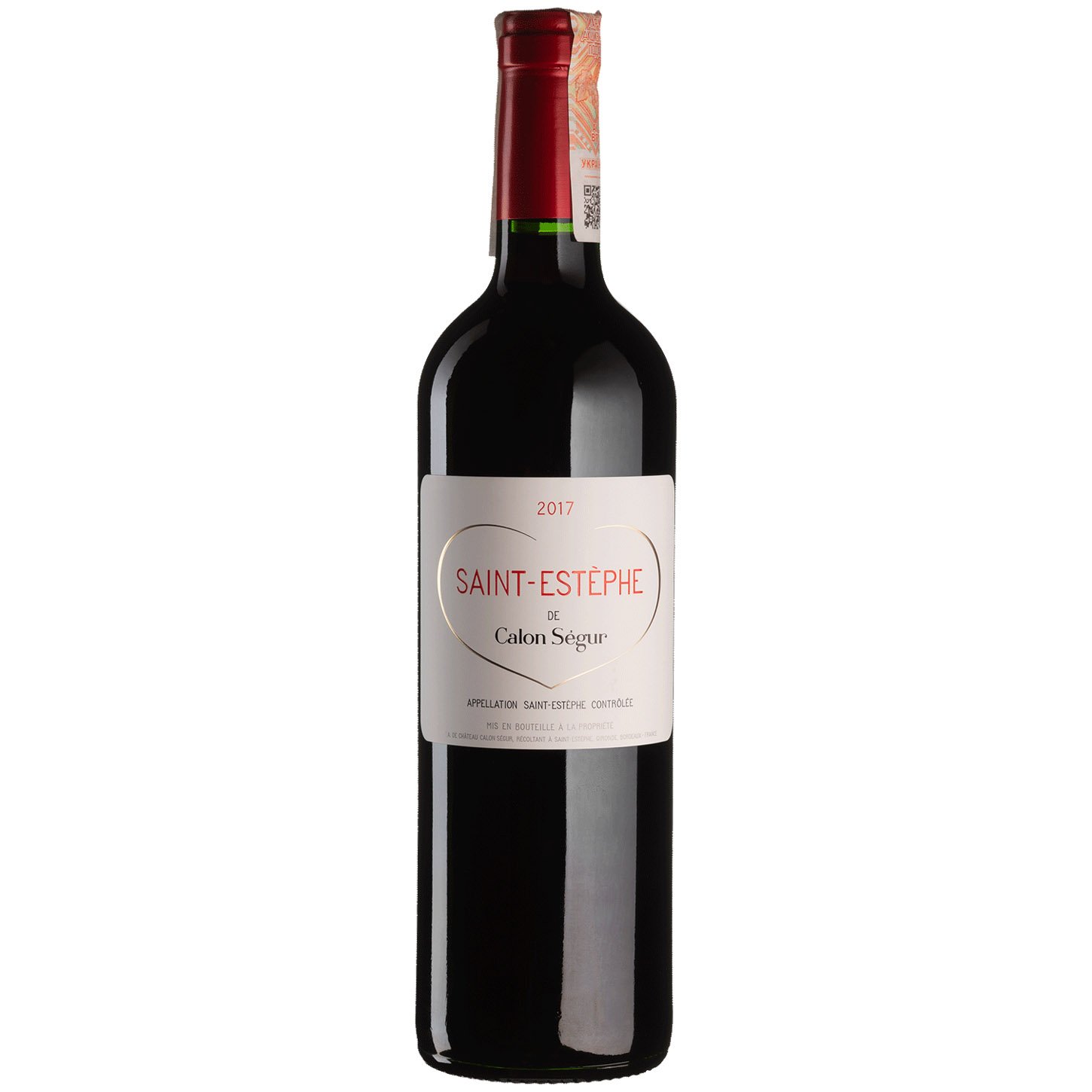 Вино Saint-Estephe de Calon-Segur 2017, червоне, сухе, 0,75 л - фото 1