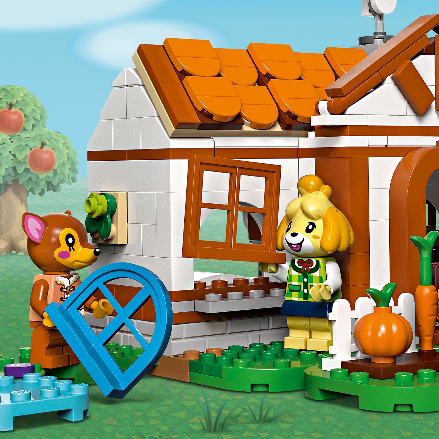Конструктор LEGO Animal Crossing Визит в гости к Isabelle 389 деталей (77049) - фото 7