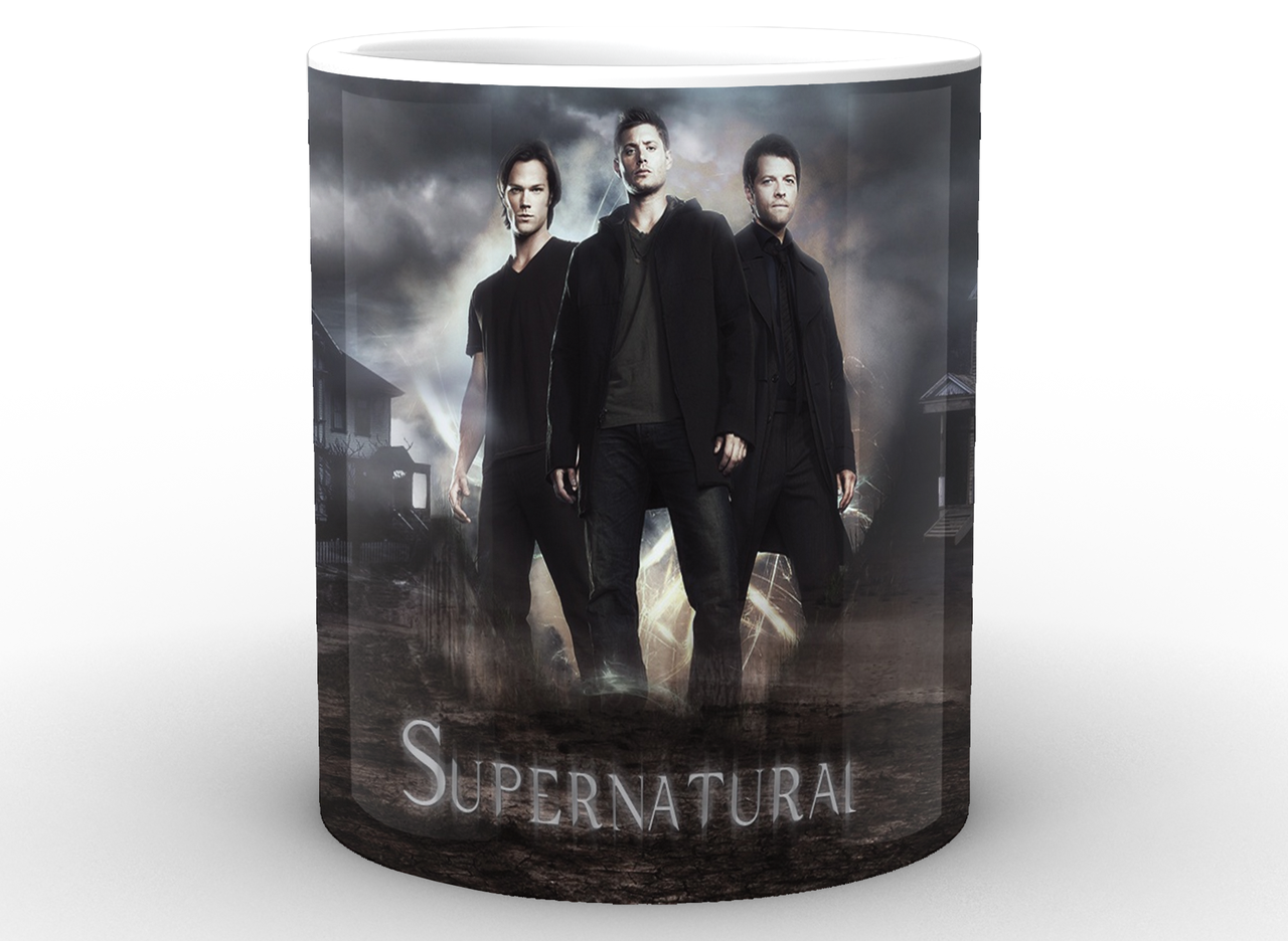 Кружка GeekLand Сверхъестественное Supernatural Сэм Дин Кастиэль SN.02.014 - фото 2