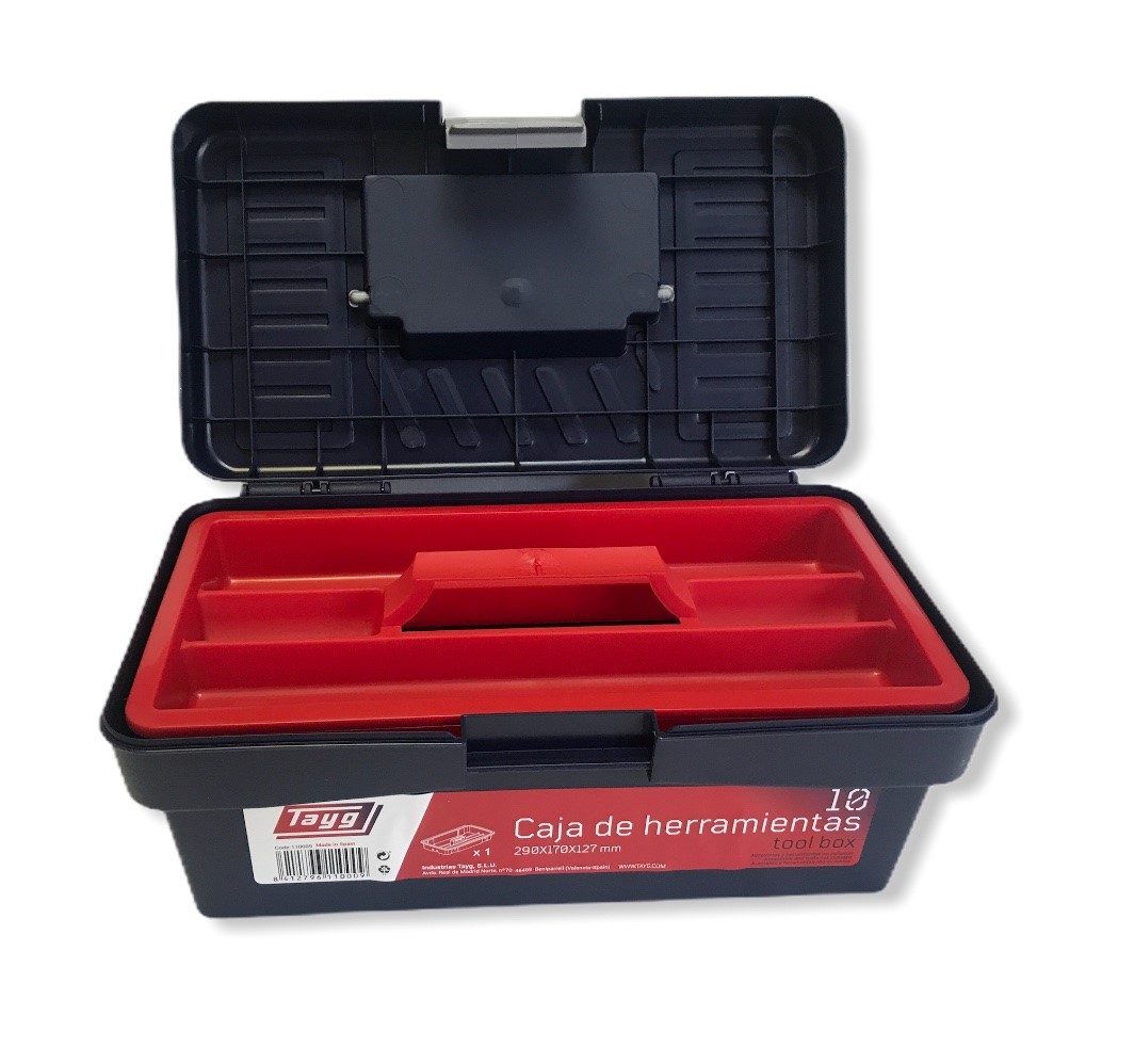 Ящик пластиковый для инструментов Tayg Box 10 Caja htas, 29х17х12,7 см, синий (110009) - фото 5