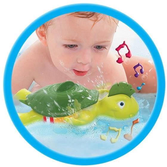 Игрушка для ванной Toomies Черепаха плавает и поет (E2712) - фото 6
