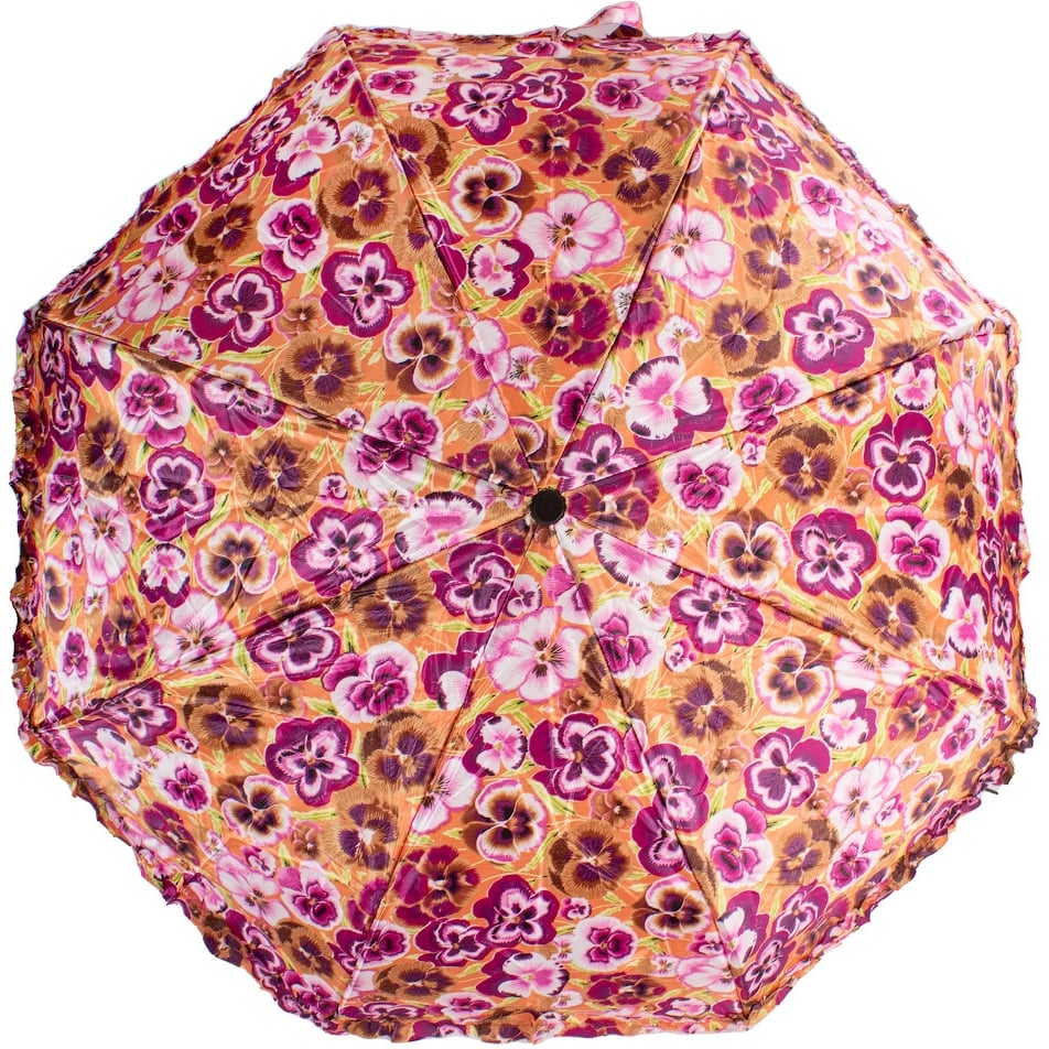 Женский складной зонтик полуавтомат Eterno 98 см оранжевый - фото 1