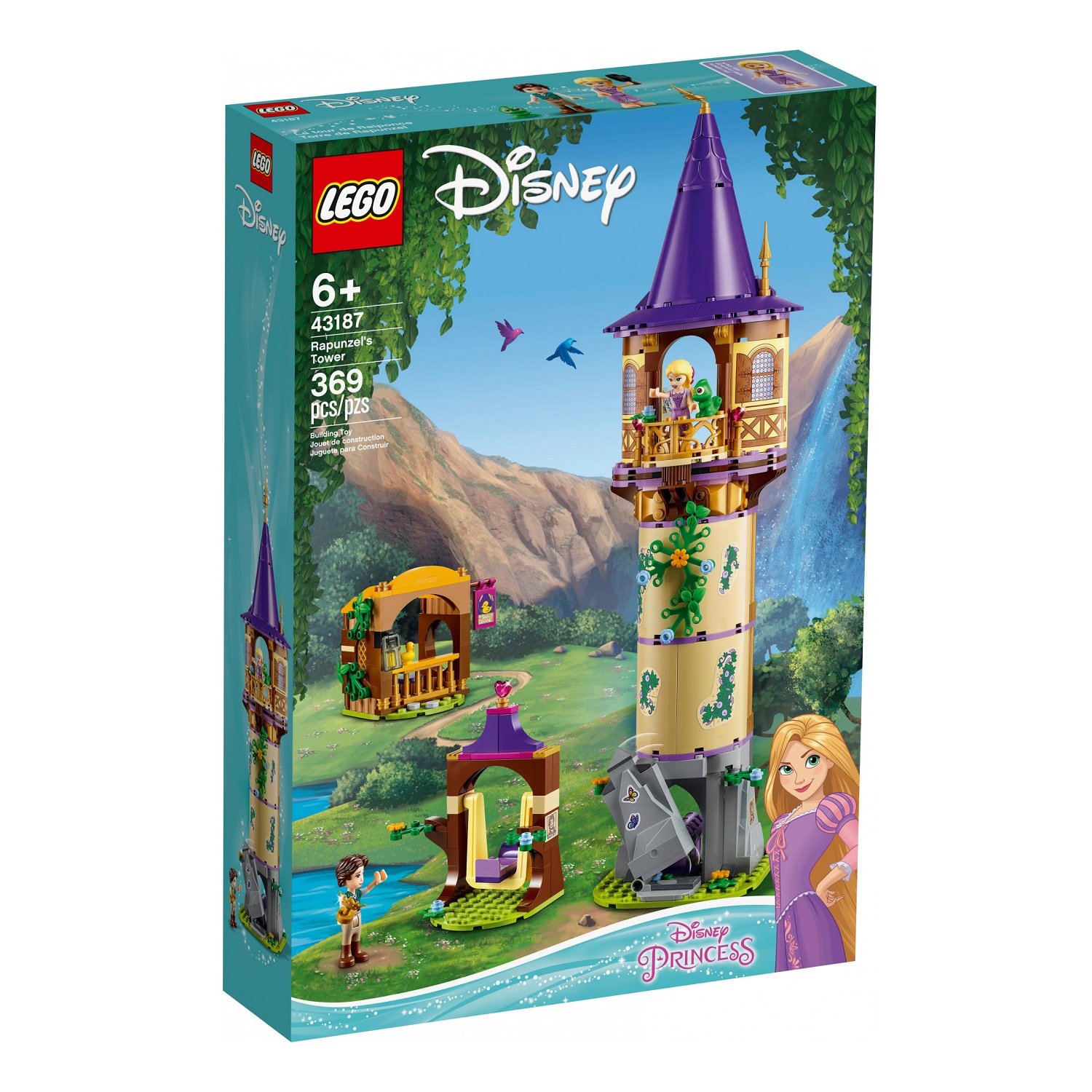Конструктор LEGO Disney Princess Вежа Рапунцель 369 деталей (43187) - фото 1